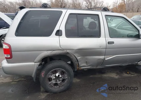 2001 Nissan Pathfinder Se из США, поврежденный, VIN JN8DR09Y71W605359